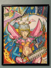 Chainsaw Girl original and prints