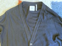 Image 2 of Bedwin & the Heartbreakers cotton/cashmere cardigan, size 4/M