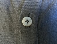 Image 4 of Bedwin & the Heartbreakers cotton/cashmere cardigan, size 4/M