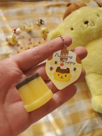 Image 2 of Pudding Puppy ~ Keychain