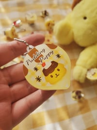 Image 1 of Pudding Puppy ~ Keychain