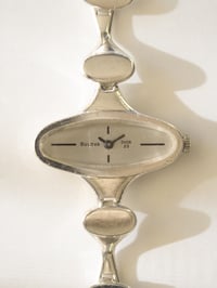 Image 3 of 70s bulova dior sterling silver