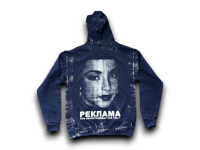 Image 2 of Sade Adu Lauren Hill  2Pac NY Custom Upcycled Reworked Screen Print zip up hoodie 