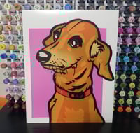 Willy Art Poster (Pink)