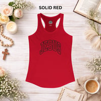 Image 3 of Jesus Women's Ideal Racerback Tank