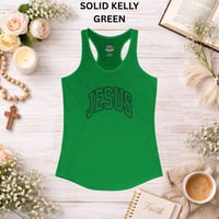 Image 4 of Jesus Women's Ideal Racerback Tank