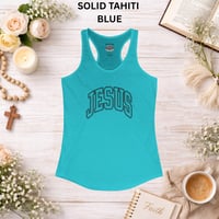 Image 7 of Jesus Women's Ideal Racerback Tank