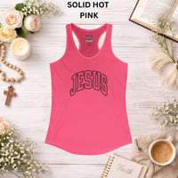 Image 8 of Jesus Women's Ideal Racerback Tank