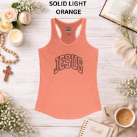 Image 9 of Jesus Women's Ideal Racerback Tank