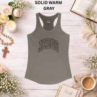Image 10 of Jesus Women's Ideal Racerback Tank