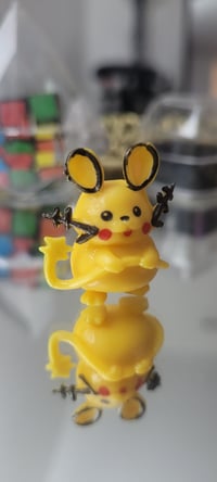 Image 1 of Dedenne Mini Collectible Figure