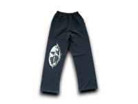 Image 2 of Lauren Hill Custom Upcycled Reworked Screen Print Summit basketball sweatpants 