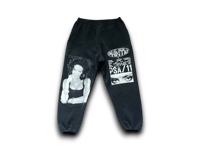 Image 1 of Lauren Hill Custom Upcycled Reworked Screen Print sweatpants 