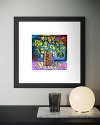 Image 2 of "Neon Bloom, Glass Spine" 