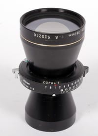 Image 12 of Nikon NIKKOR T*ED 360mm F8 Lens in Copal #1 Shutter #2223 COVERS 4X5