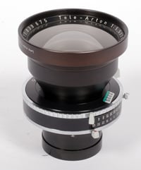 Image 10 of Schneider Tele-Arton 360mm F5.5 lens in Compur #3 shutter #2225 COVERS 5X7