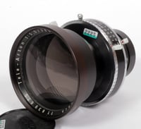 Image 3 of Schneider Tele-Arton 360mm F5.5 lens in Compur #3 shutter #2225 COVERS 5X7