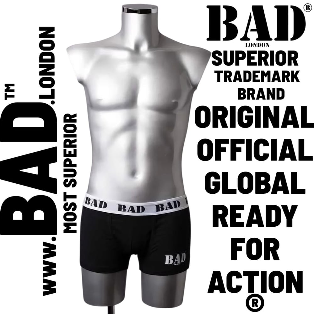 BAD Clothing Trademark London Designer Couture Urban Sport Fitness Athletics Fashion Lifestyle Brand