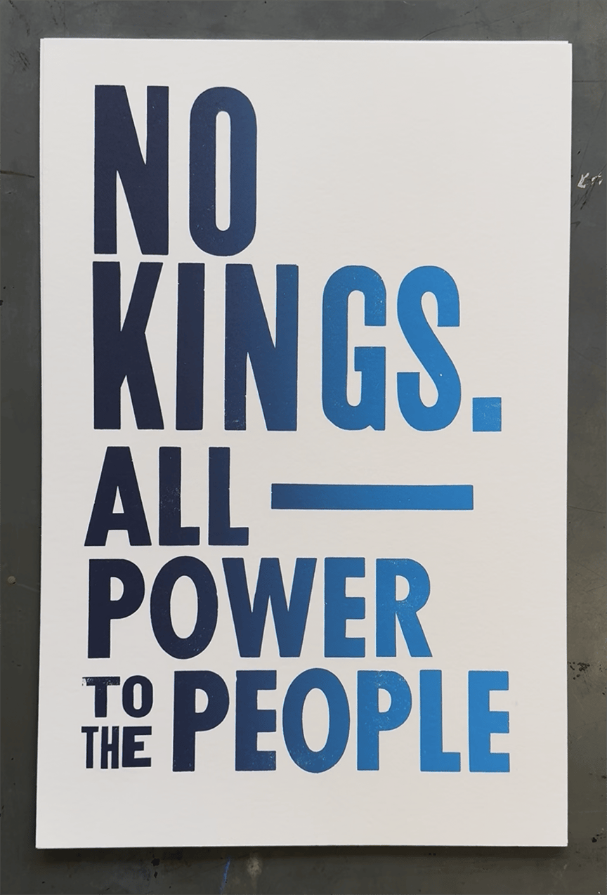 Image of No Kings Poster