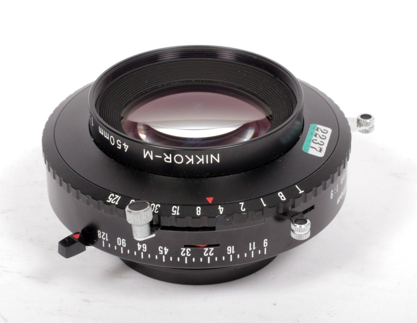 Nikon Nikkor M 450mm F9 lens in Copal #3 shutter #2237 | CatLABS