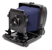 Image 3 of Toyo 45AIIr 4X5 Camera w/ 135mm + 210mm Nikon MC lenses + Holders + NEW BELLOWS