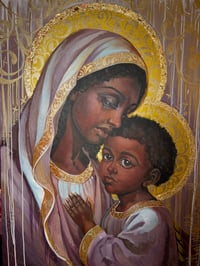 Image 1 of The Black Madonna ORIGINAL 
