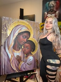 Image 2 of The Black Madonna ORIGINAL 