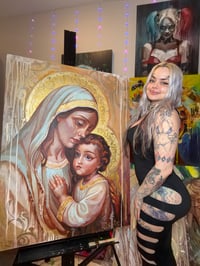 Image 2 of Madonna and the child ORIGINAL 