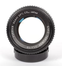 Image 2 of Pentax SMC Takumar 50mm F1.4 lens universal M42 Mount #2263 US Seller