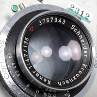 Image 9 of Graflex Crown Graphic 4X5 Camera w/ Schneider 135mm lens + film + holders #2312