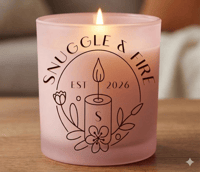 Image 2 of Scented soy wax hand poured candle.