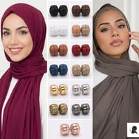 Image 1 of  Flower Hijab Magnet