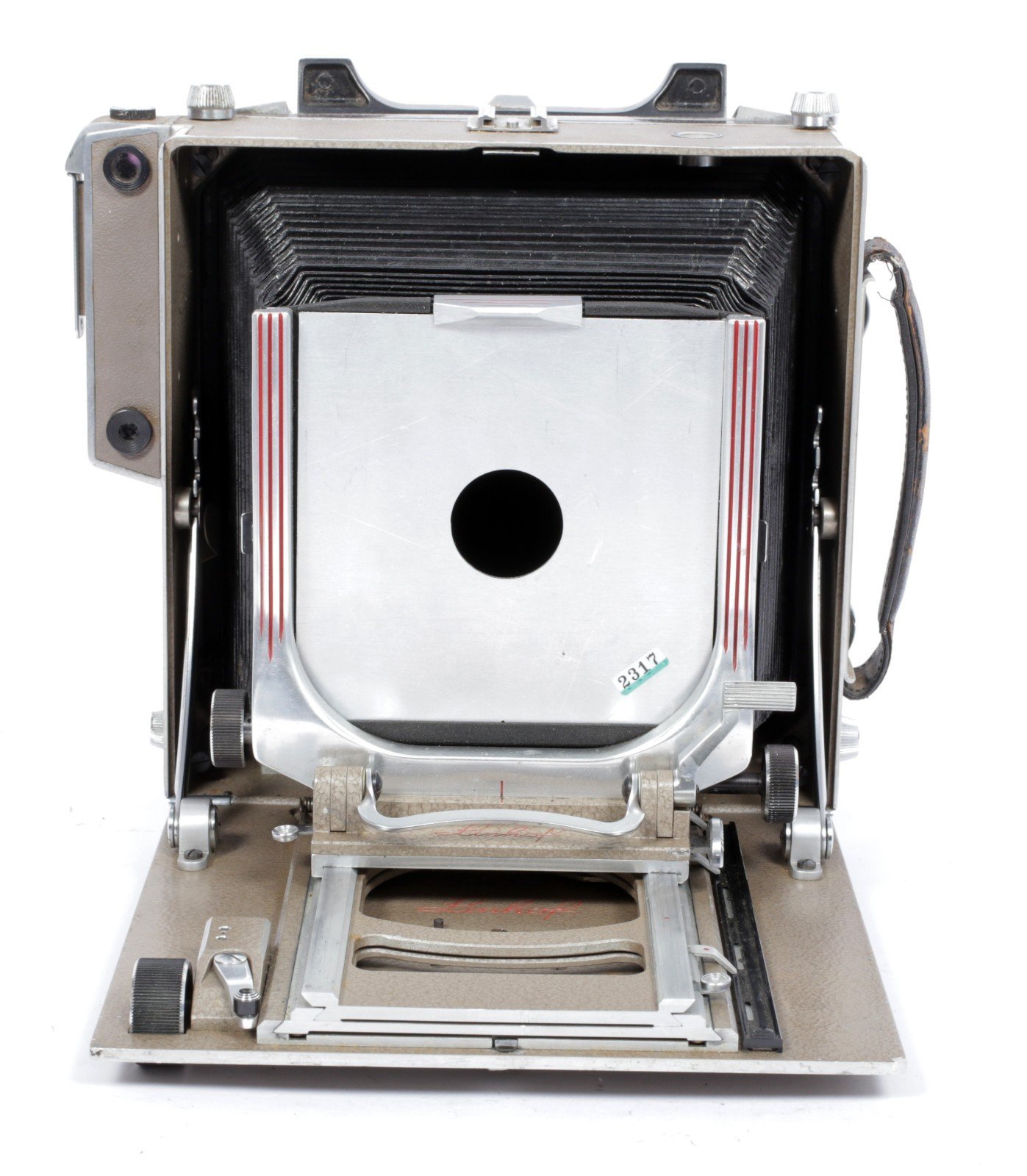 Linhof Super Technika IV 5X7 camera with 4X5 reducing back #2317