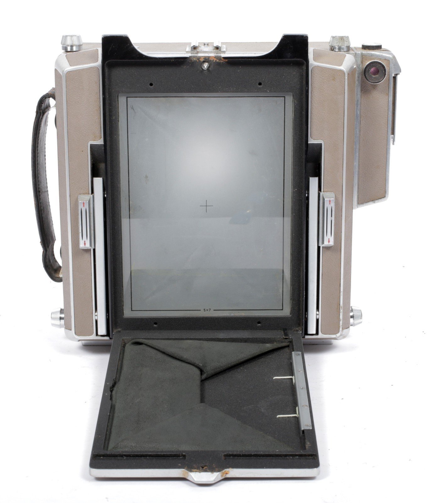 Linhof Super Technika IV 5X7 camera with 4X5 reducing back #2317