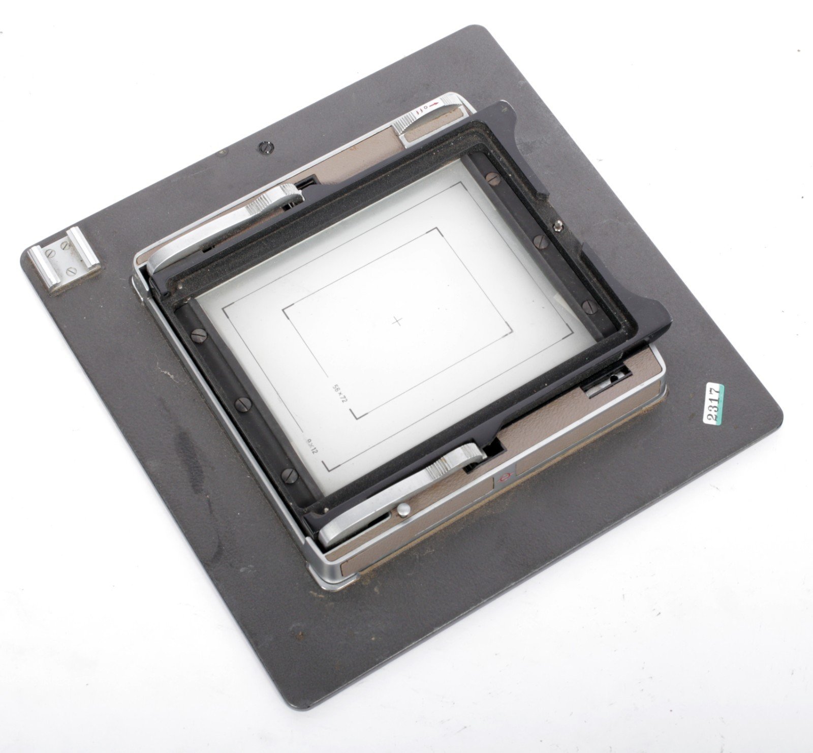 TECHNIKA GRAPHICO 127mm f/4.7 レンズ Linhof Super Technika IV 5X7 camera with 4X5 reducing back #2317