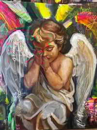 Image 2 of Too much too soon ORIGINAL PAINTING 