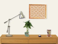 Image 4 of RnJ_DiamondTile_Gold UnFramed Print