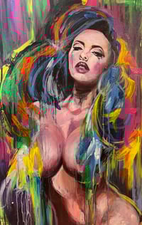 Image 1 of Porn star ORIGINAL PAINTING 