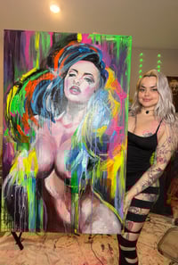 Image 2 of Porn star ORIGINAL PAINTING 