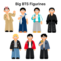 Image 2 of [DECOR] Big 3D Figurines (PREORDER)