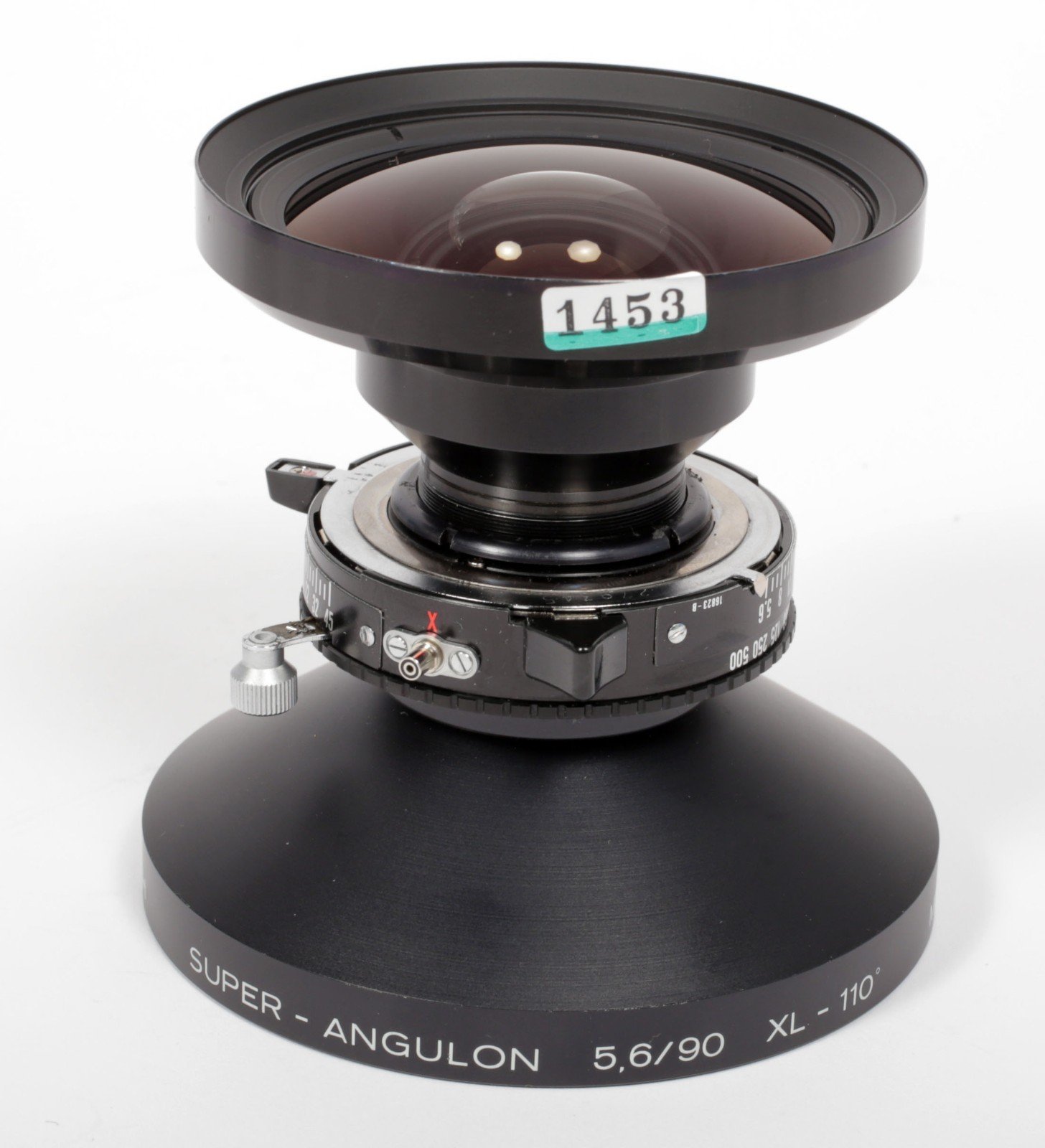 Schneider Super Angulon XL MC 90mm F5.6 110° Lens in Copal #0