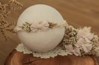 Image 1 of Fuzzy Cotton Tieback 3