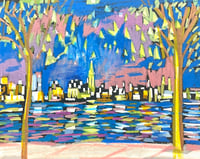 NYC From Hoboken/ Drawing A Day 5.28.26