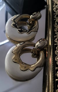 Image 1 of Teardrop Clip-On Earrings 