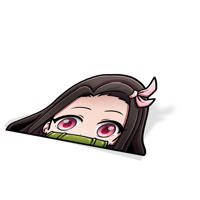 Nezuko Peeker Sticker