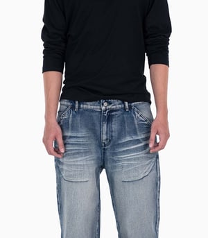 Image of PROTÉMOA - Straight Blue Jeans