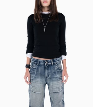 Image of PROTÉMOA - Straight Blue Jeans