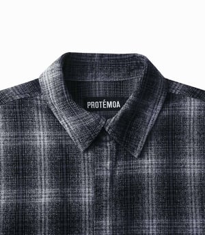 Image of PROTÉMOA - Plaid Grey Shirt