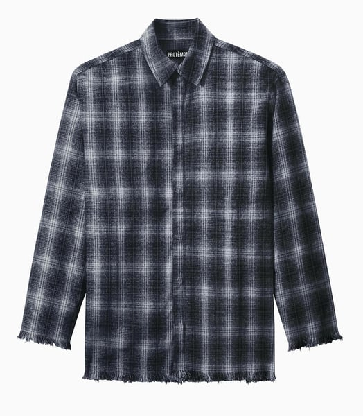 Image of PROTÉMOA - Plaid Grey Shirt