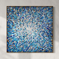 Image 6 of 'Exhale of Light' - 122x122cm